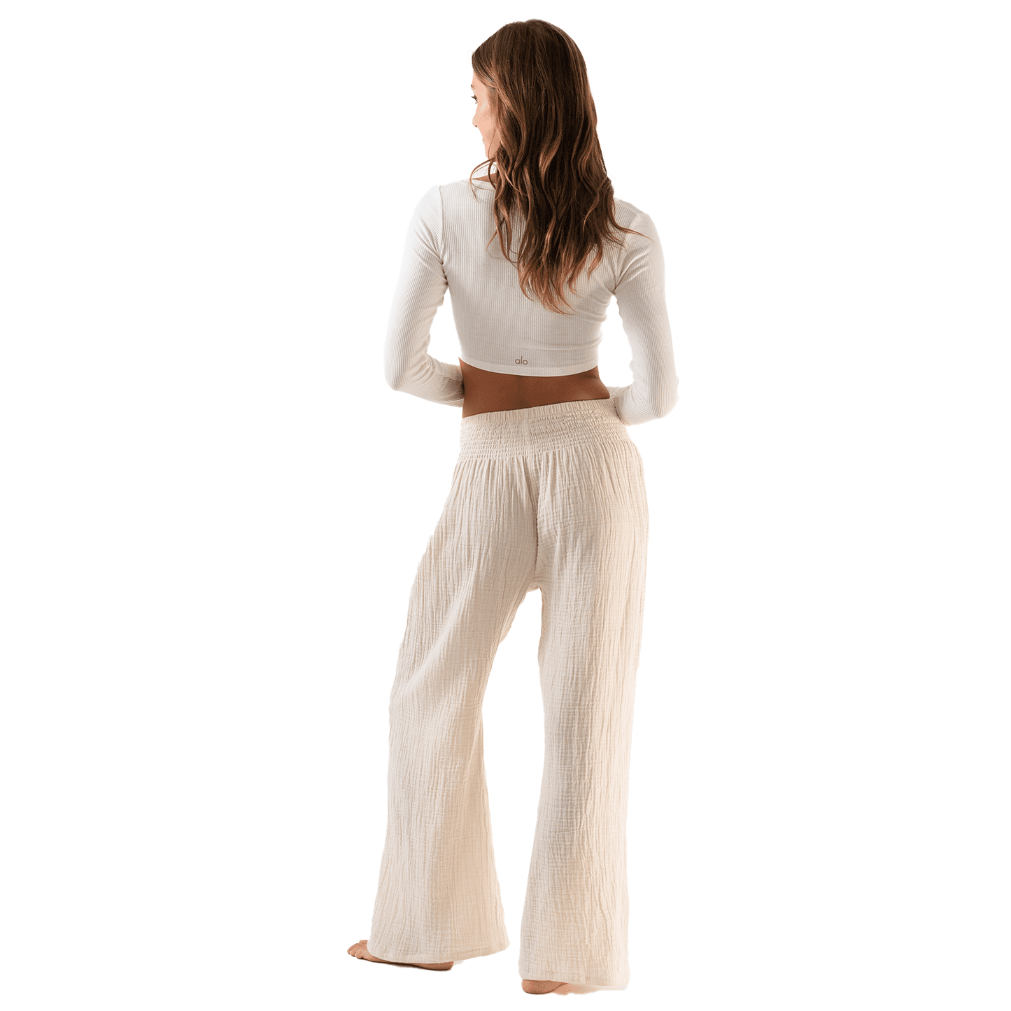 Palm Cabana Cotton Pants