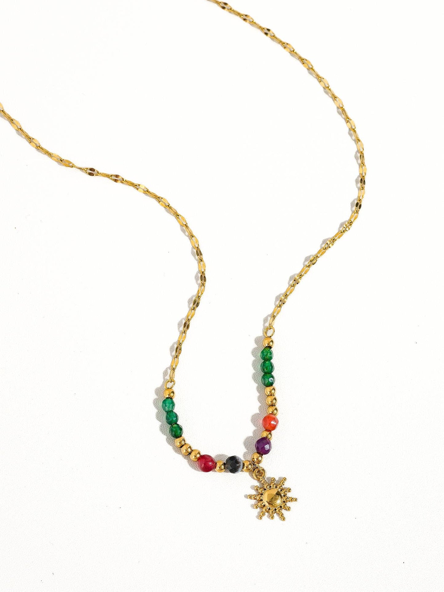 Rio Bead Sun Necklace-PREORDER