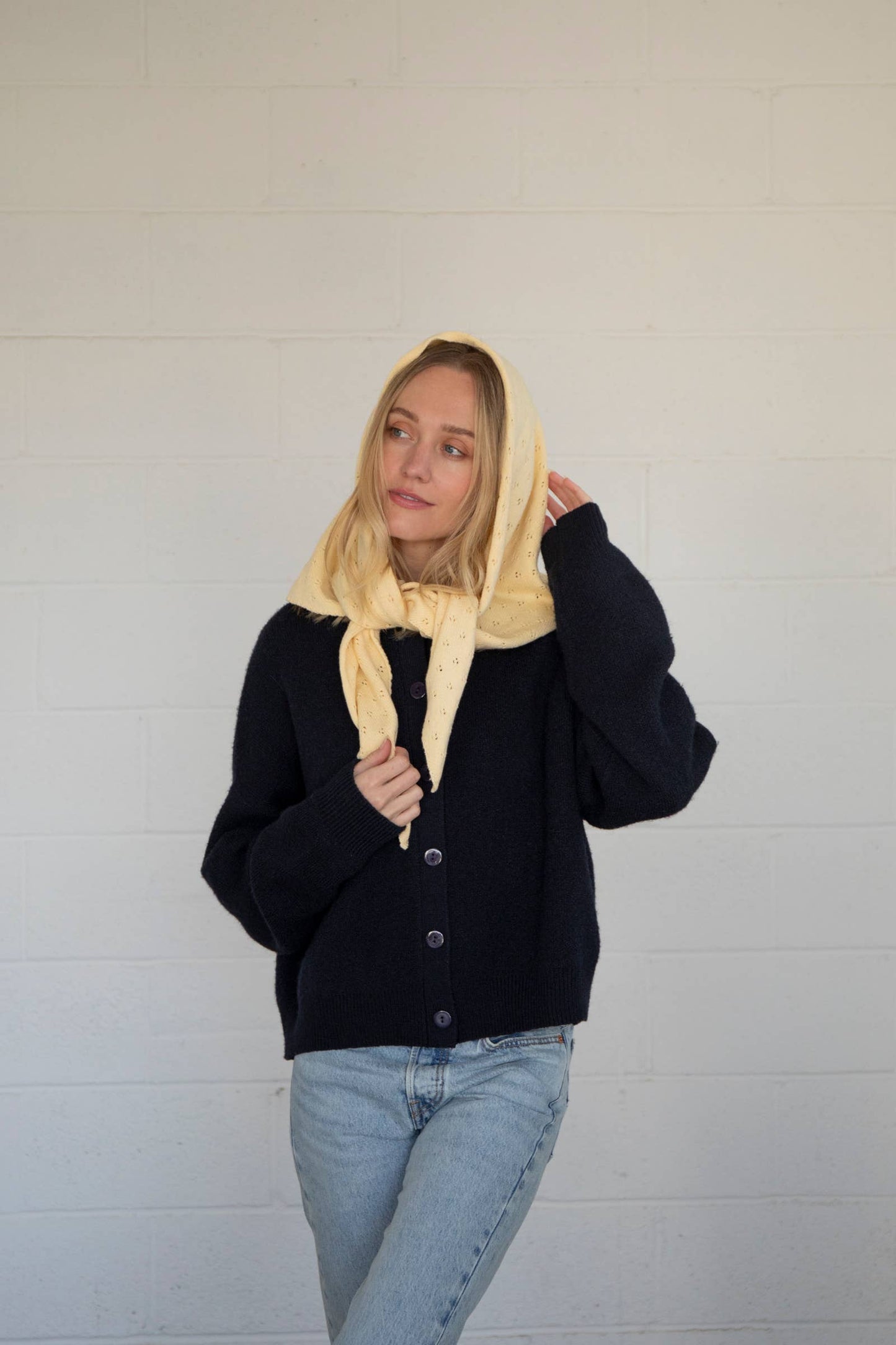 Alyssa Cardigan: Chocolate / M