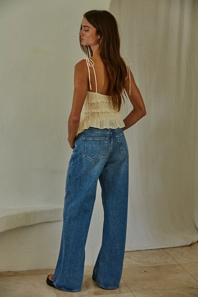 Paloma Ruffle Top