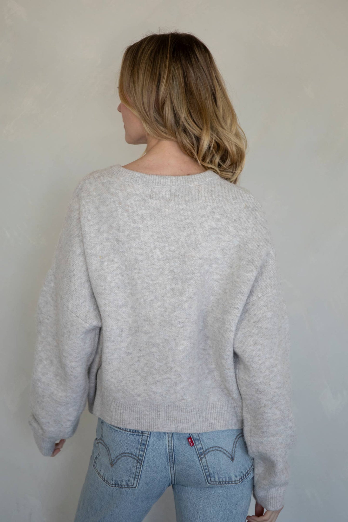 Alyssa Cardigan: Chocolate / M