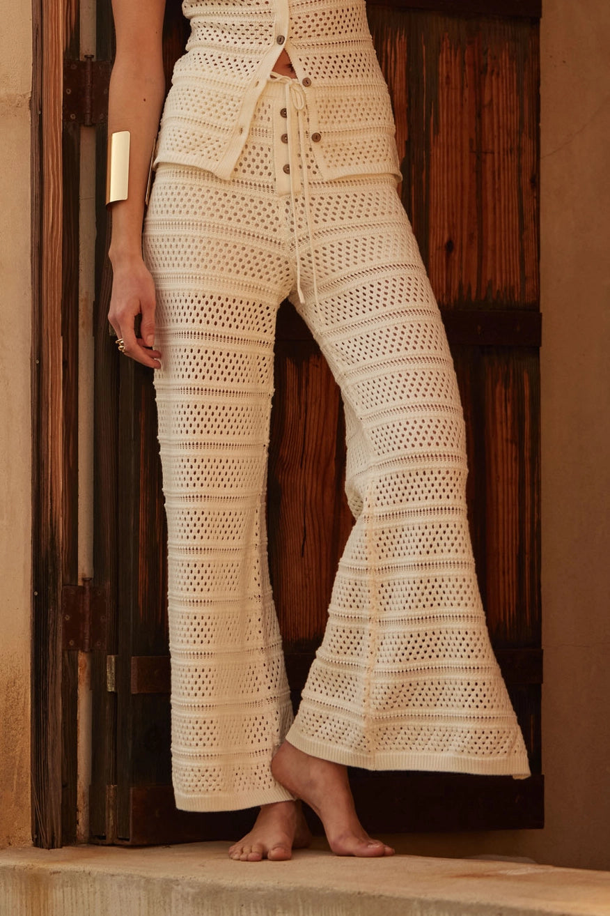 Celestia Split-Hem Pants