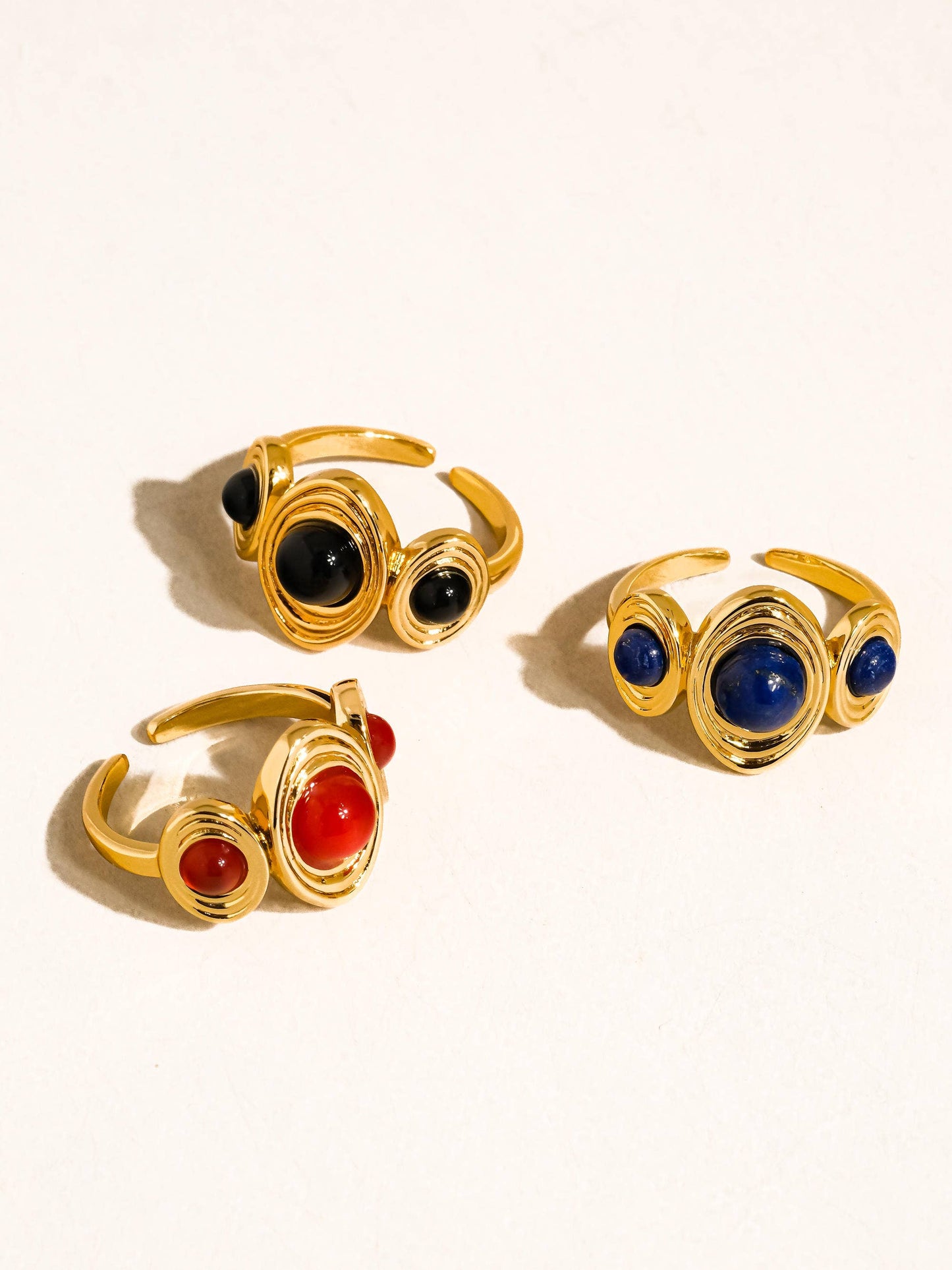 Sunflare Stone Ring