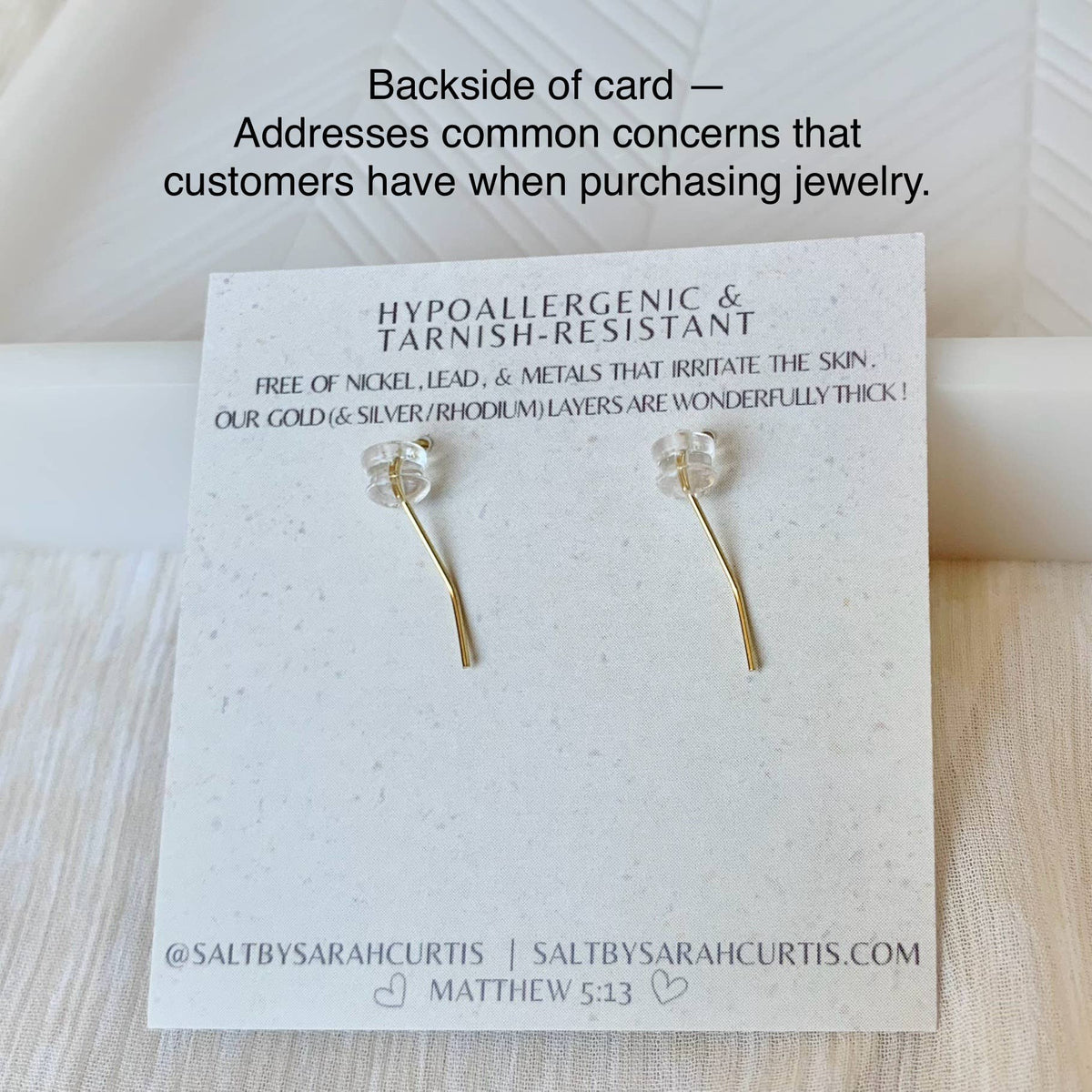 CRYSTAL FLOWER EARRINGS | gold | diamond flower earrings: 18K GOLD HOOK
