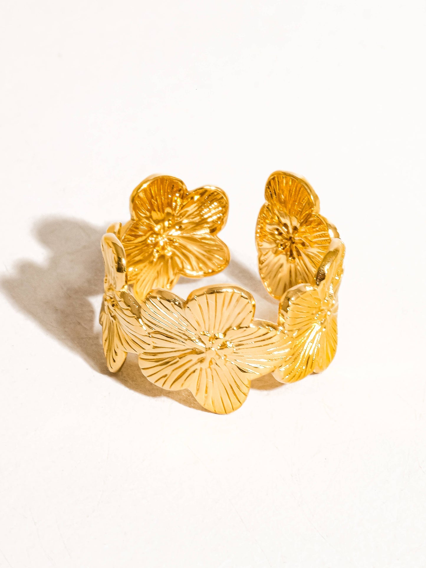 Golden Hibiscus Ring-PREORDER