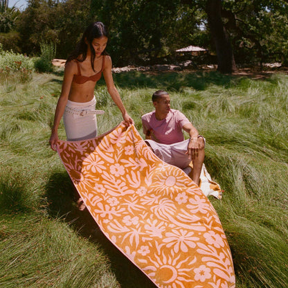Tideflower Woven Towel (PREORDER)