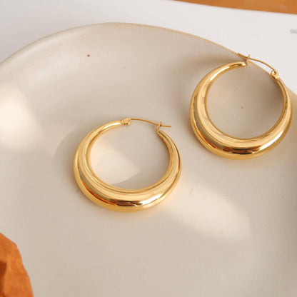 Golden Tide Hoops