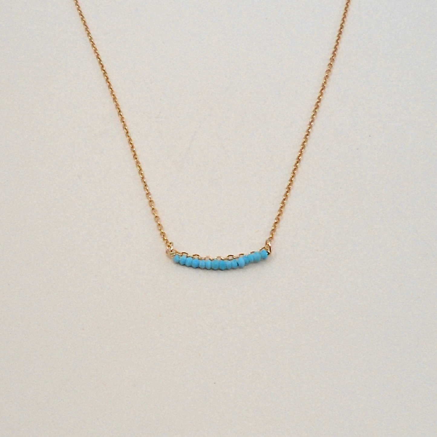 Turquoise Bead Necklace