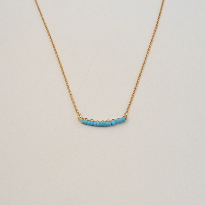 Turquoise Bead Necklace