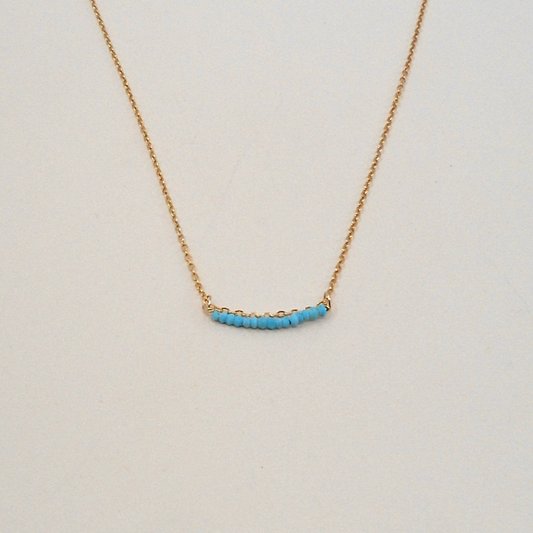Turquoise Bead Necklace