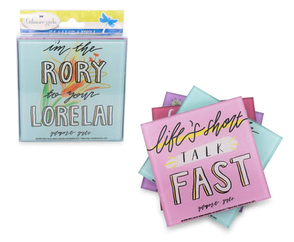 Gilmore Girls Quotes Glass Coasters | Set of 4