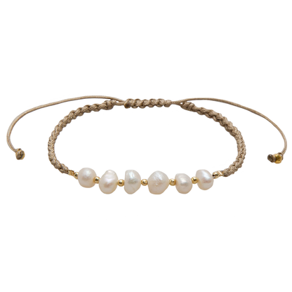 Coconut Pearl Bracelet