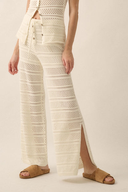 Celestia Split-Hem Pants