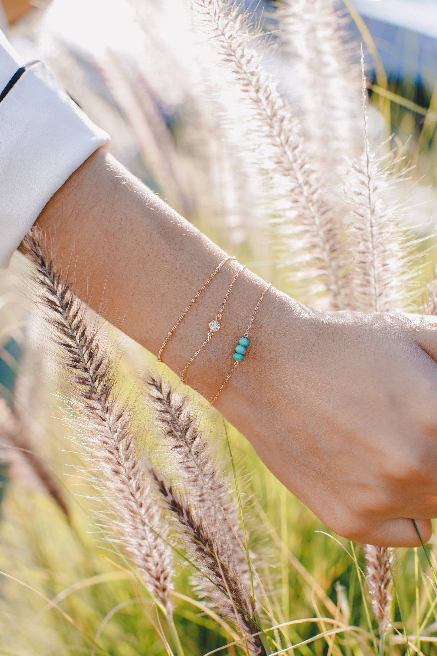 Bali stone bracelet