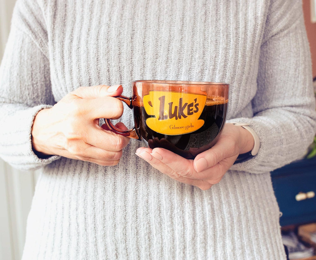 Gilmore Girls Luke's Diner Glass Mug