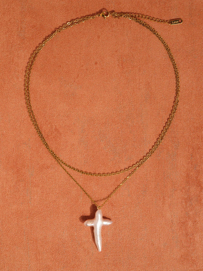 Holy Tide Pearl Necklace-PREORDER