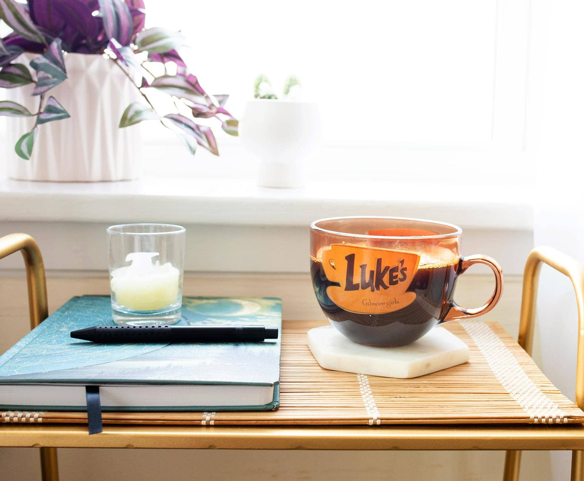 Gilmore Girls Luke's Diner Glass Mug