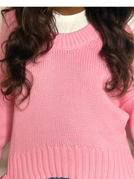 DreamGirl Scoop Neck Sweater
