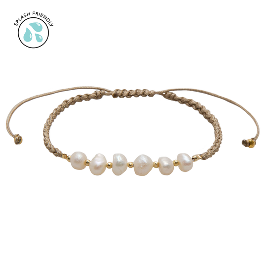 Coconut Pearl Bracelet