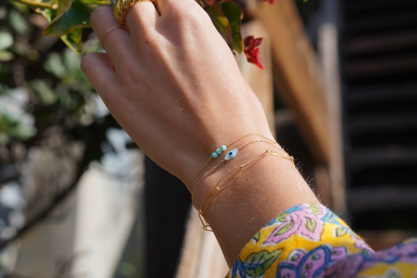 Bali stone bracelet