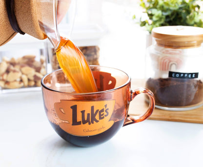 Gilmore Girls Luke's Diner Glass Mug