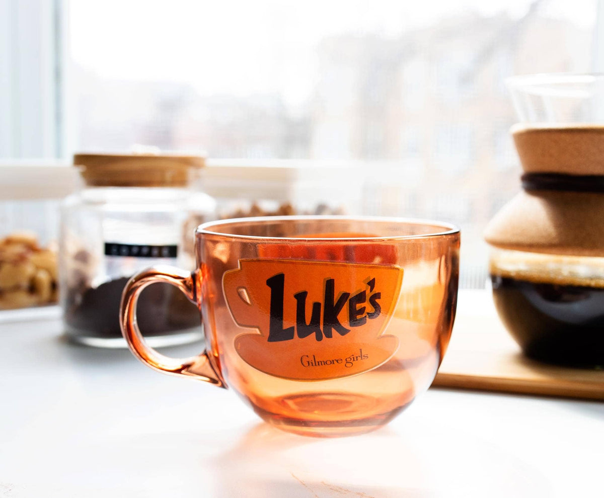 Gilmore Girls Luke's Diner Glass Mug
