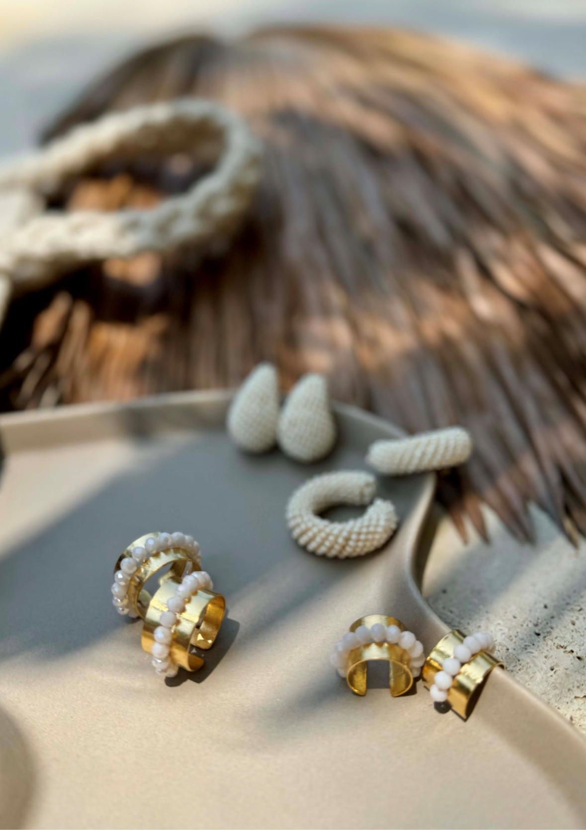 BB Ear Cuff (Beige)