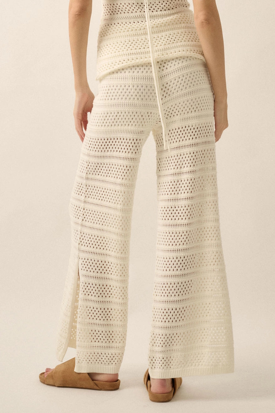 Celestia Split-Hem Pants