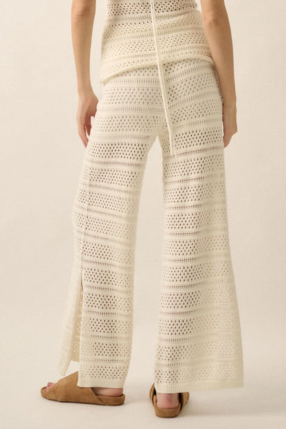 Celestia Split-Hem Pants