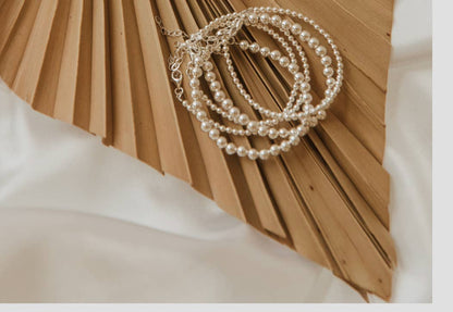 Sterling Silver Luxe Beaded Bracelet: 3MM