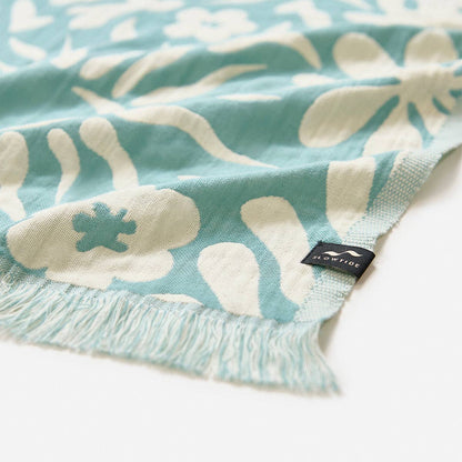 Blue Tideflower Driftweave Towel - (PREORDER)