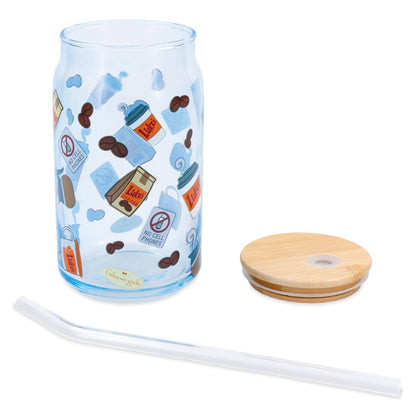 Gilmore Girls Luke's Diner Glass Tumbler