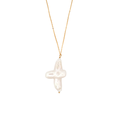 Saltwater Cross Necklace