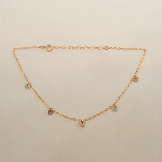 Costa Coin Anklet