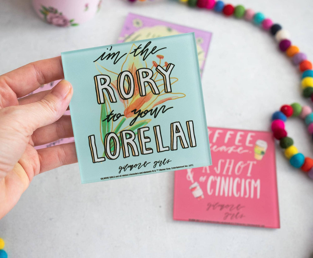 Gilmore Girls Quotes Glass Coasters | Set of 4