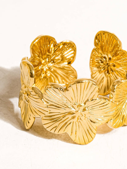 Golden Hibiscus Ring-PREORDER