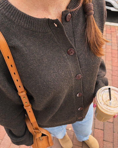 Salted Walnut Cardigan