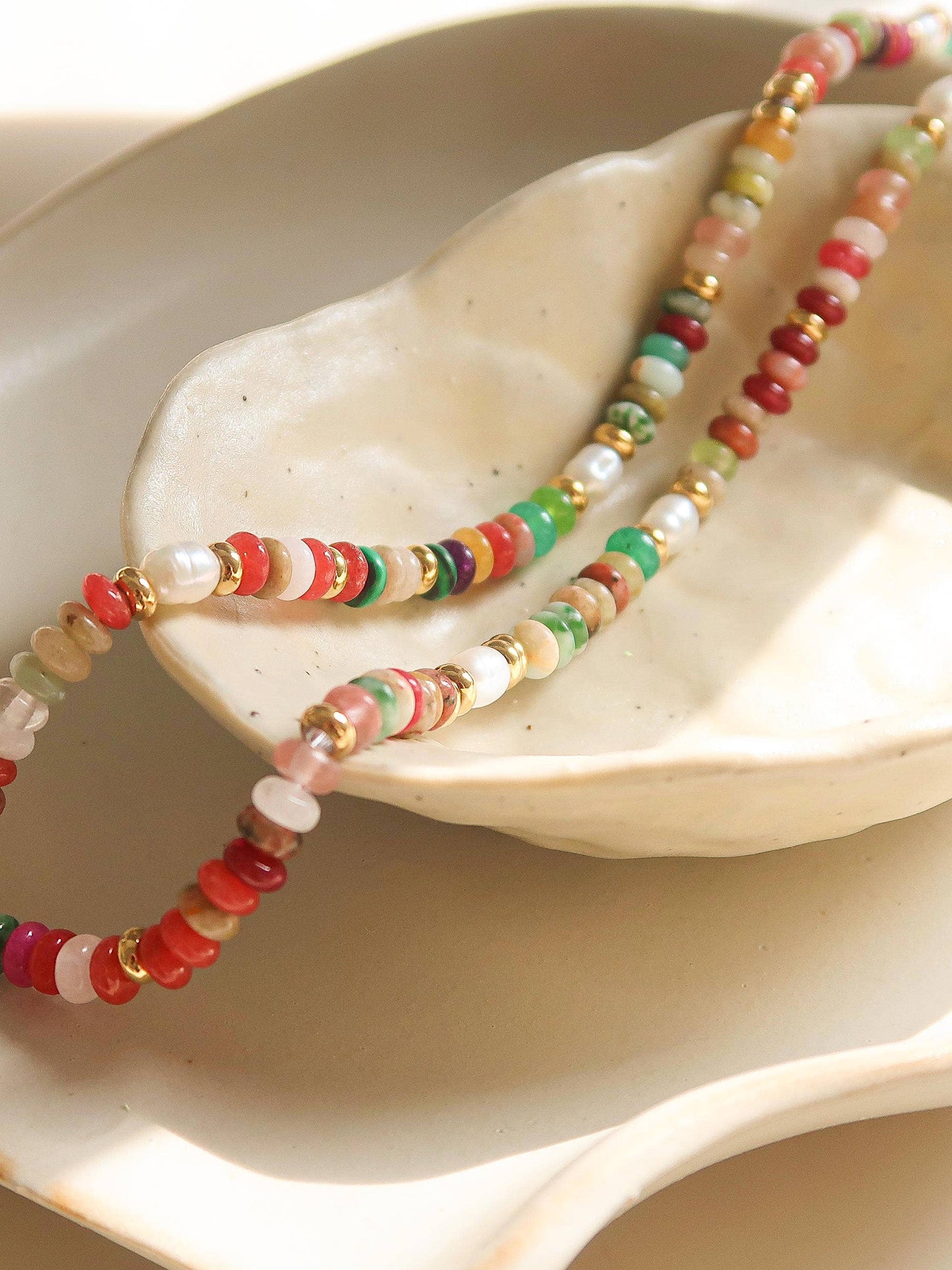 Havana Bead Necklace-PREORDER