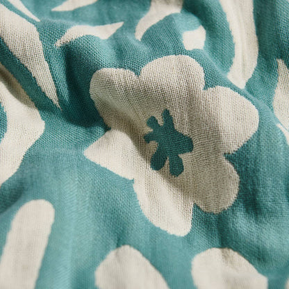 Blue Tideflower Driftweave Towel - (PREORDER)