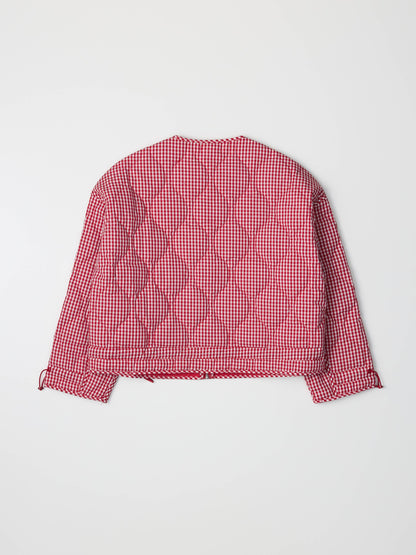 Mocha lane quilted Jacket