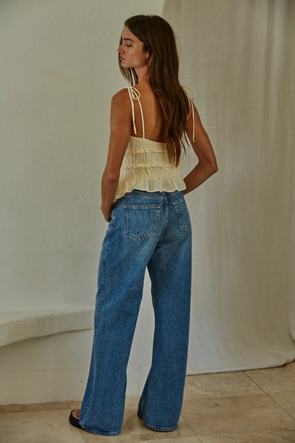 Paloma Ruffle Top