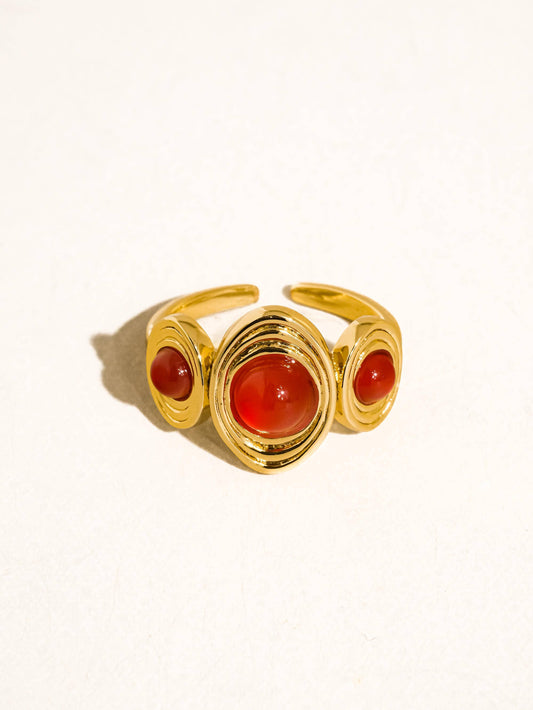 Sunflare Stone Ring