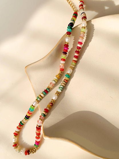 Havana Bead Necklace-PREORDER