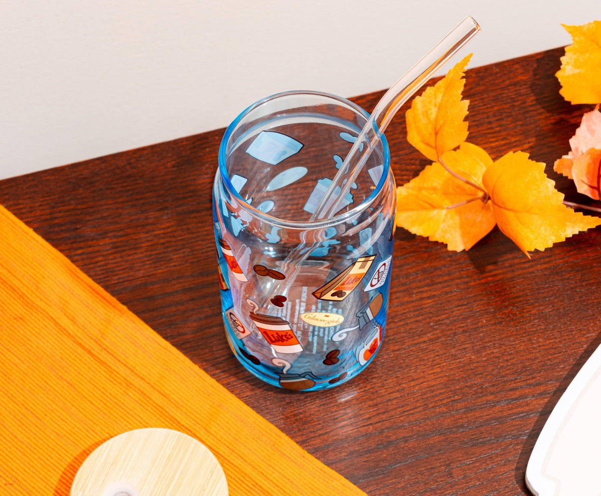 Gilmore Girls Luke's Diner Glass Tumbler