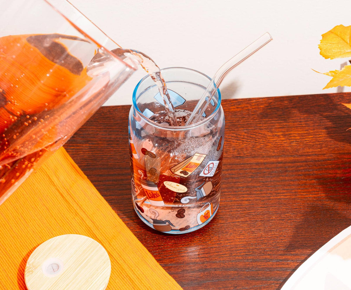Gilmore Girls Luke's Diner Glass Tumbler