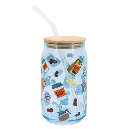 Gilmore Girls Luke's Diner Glass Tumbler