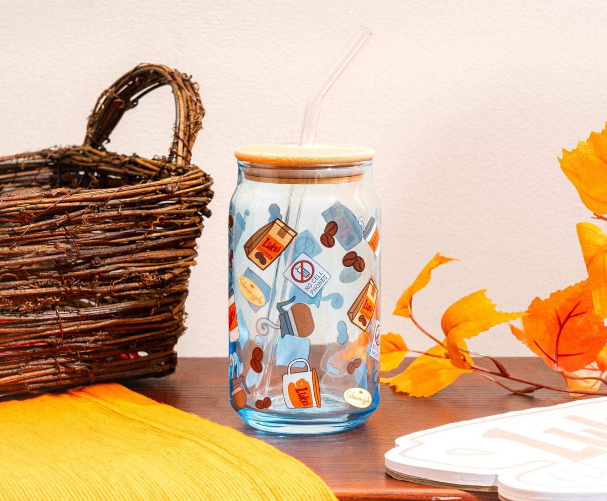 Gilmore Girls Luke's Diner Glass Tumbler