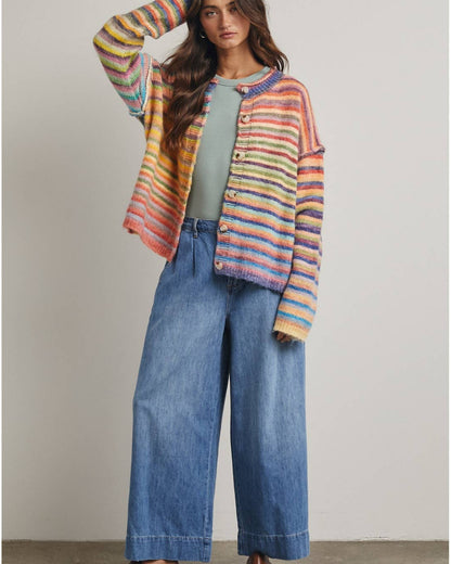 PRE-ORDER SHIPS MAY Berry Swirl Cardigan