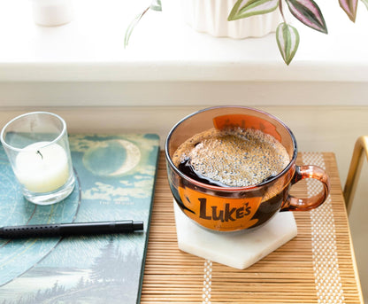 Gilmore Girls Luke's Diner Glass Mug