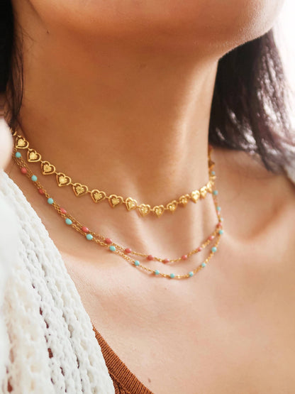 Soleil Rose Chain Necklace-PREORDER